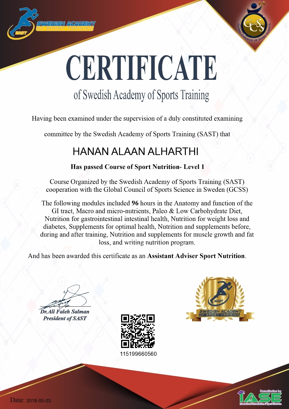 Hanan Alaan Alharthi